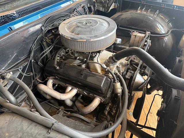 Chevrolet usa bel air 6.5l 400 v8 1961 coupe flattop - afbeelding 38 van  56