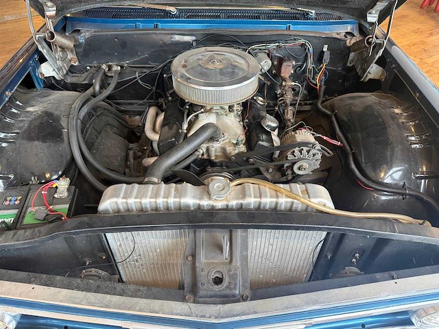 Chevrolet usa bel air 6.5l 400 v8 1961 coupe flattop - afbeelding 44 van  56