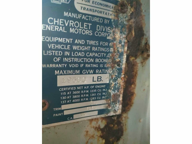 Chevrolet viking bedrijfswagen - afbeelding 11 van  19