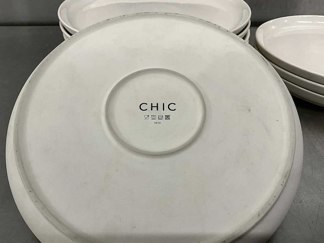 Chic - bord ø 20 cm (10x) - afbeelding 3 van  3