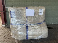 Chicago 4-zitsbank - chenille, cosmopolitan design , zwart - afbeelding 2 van  4