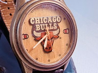 Chicago bulls 90’s horloge kampioenschap memorabilia michael jordan dynasty - afbeelding 1 van  9