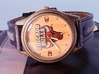 Chicago bulls 90’s horloge kampioenschap memorabilia michael jordan dynasty - afbeelding 4 van  9