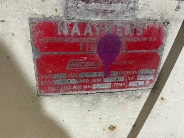 Chicago mh ventilator - afbeelding 9 van  10