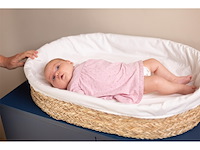 Childhome verzorgingsmand incl. matras zeegras - afbeelding 3 van  5