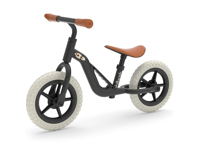 Chillafish charlie lichtgewicht loopfiets met handvat 10 inch 18 maanden tot 4 jr zwart - afbeelding 1 van  6