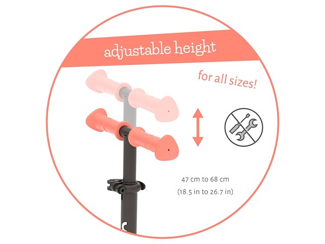 Chillafish scotti red step 3+ jaar leunomtesturen drie wielen - afbeelding 4 van  5