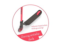 Chillafish stunti lichtgewicht stuntstep met geïntegreerde rem - afbeelding 3 van  5