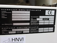 Chiller / glycol koelinstallatie t.b.v. gistingstanks. let op: kavel is onderdeel van combinatiekavel k001. onderdeel van combinatiekavel complete mini brouwerijopstelling bestaande uit brouwhuis, 8 gistingstanks (deels gevuld), bottellijn, pompen, warmtewisselaar, natte lijn etiketteermachine en chiller - afbeelding 3 van  4