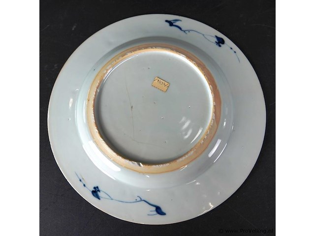 Chinees 18e eeuwse schotel qiang long - afbeelding 5 van  5