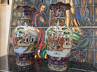 Chinees porselein (2x) - afbeelding 1 van  3
