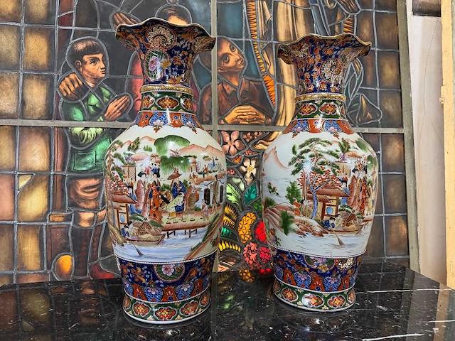 Chinees porselein (2x) - afbeelding 3 van  3