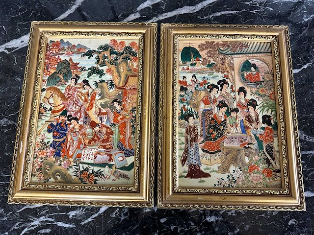 Chinees porselein (2x) - afbeelding 3 van  3