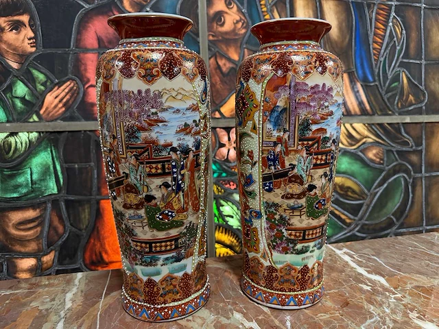 Chinees porselein (2x) - afbeelding 3 van  3