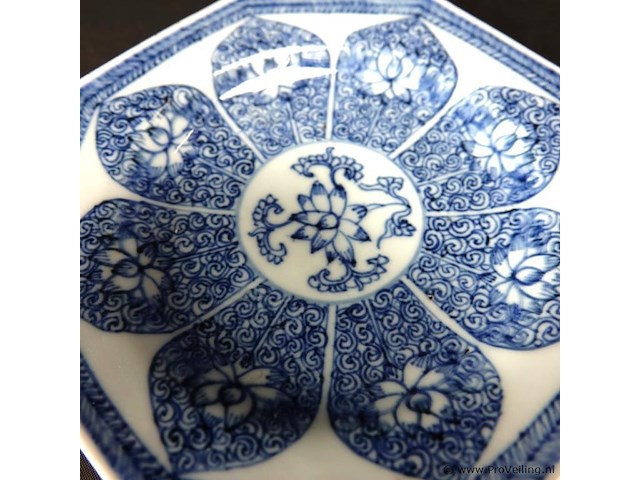 Chinese 18e eeuwse schotel kangxi - afbeelding 3 van  5