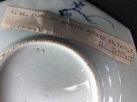 Chinese 18e eeuwse schotel kangxi - afbeelding 5 van  5