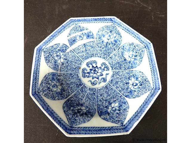Chinese 18e eeuwse schotel kangxi - afbeelding 2 van  5