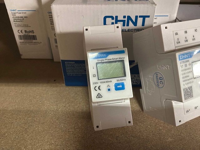 Chint ddsu666 slimme 1-fase energiemeter (9x) - afbeelding 3 van  4