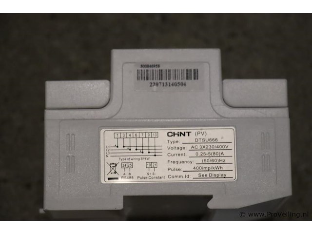 Chint driefasige energiemeter dtsu666 - afbeelding 3 van  3