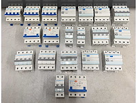 Chint, hager - w.o. chint nb310l, hager mbn 616e - groepenkast componenten w.o. aardlekautomaten en hoofdschakelaars (20x)