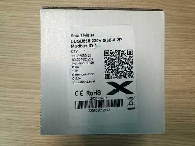 Chint kwh meter 100a modbus 1 fase - afbeelding 2 van  2