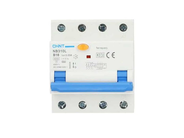 Chint nb3 10l 3p+n b16 aardlekautomaat (3x) - afbeelding 1 van  2
