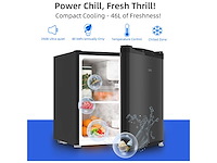 Chiq - csd46d4d - mini koelkast - minibar 46 liter - afbeelding 4 van  6