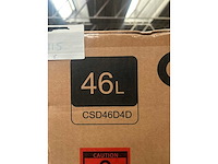 Chiq - csd46d4d - mini koelkast - minibar 46 liter - afbeelding 6 van  6