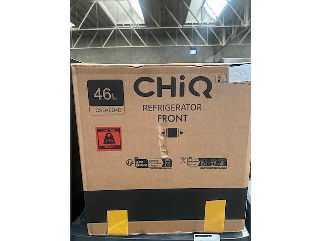 Chiq - csd46d4d - mini koelkast - minibar 46 liter - afbeelding 5 van  5