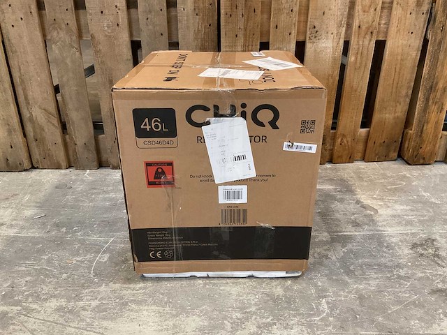 Chiq - csd46d4d - mini koelkast - minibar 46 liter - afbeelding 3 van  3