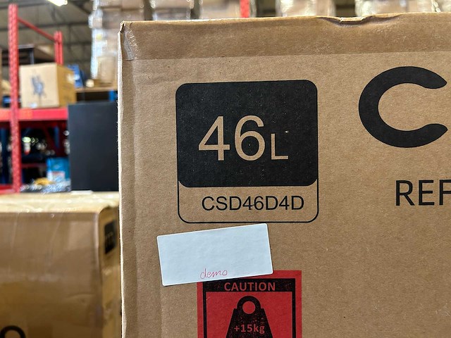 Chiq - csd46d4d - mini koelkast, minibar 46 liter - afbeelding 1 van  1