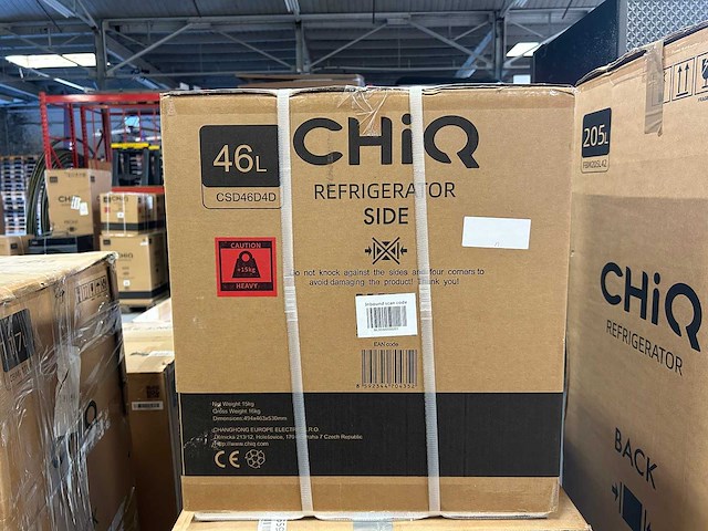 Chiq - csd46d4d - mini koelkast, minibar 46 liter - afbeelding 1 van  1