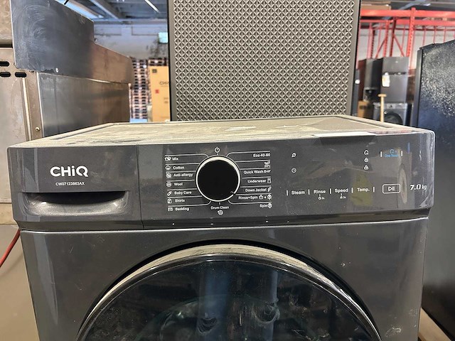 Chiq - cw07123863ax - wasmachine 7 kg ai smart energieklasse a - afbeelding 1 van  7