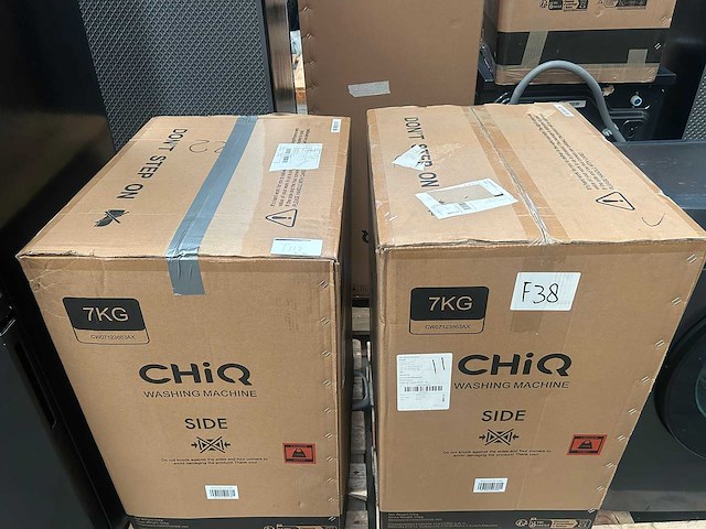 Chiq - cw07123863ax - wasmachine 7 kg space pro ai smart (2x) - afbeelding 6 van  6
