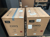 Chiq - cw07123863ax - wasmachine 7 kg space pro ai smart (2x) - afbeelding 6 van  6