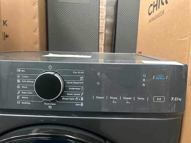 Chiq - cw07123863ax - wasmachine 7 kg space pro ai smart - afbeelding 5 van  8