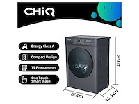 Chiq - cw07123863ax - wasmachine 7 kg space pro ai smart - afbeelding 2 van  4
