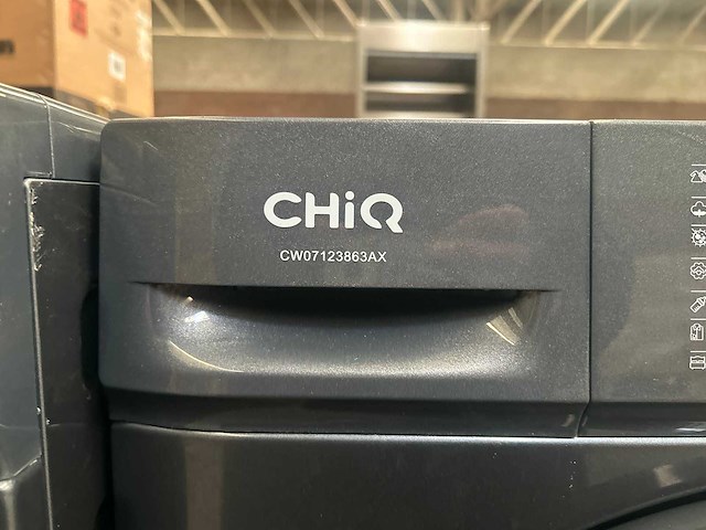 Chiq - cw07123863ax - wasmachine 7 kg space pro ai smart - afbeelding 6 van  8