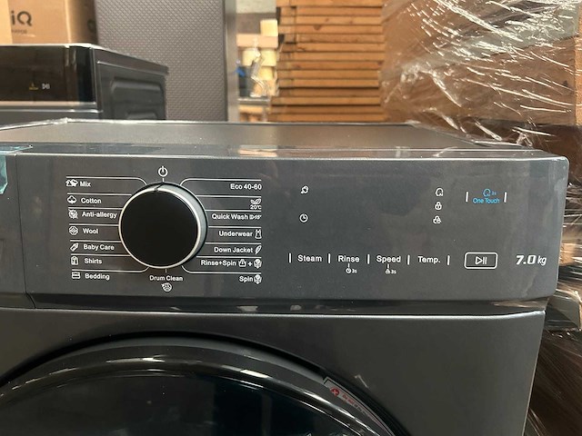 Chiq - cw07123863ax - wasmachine 7 kg space pro ai smart - afbeelding 5 van  7