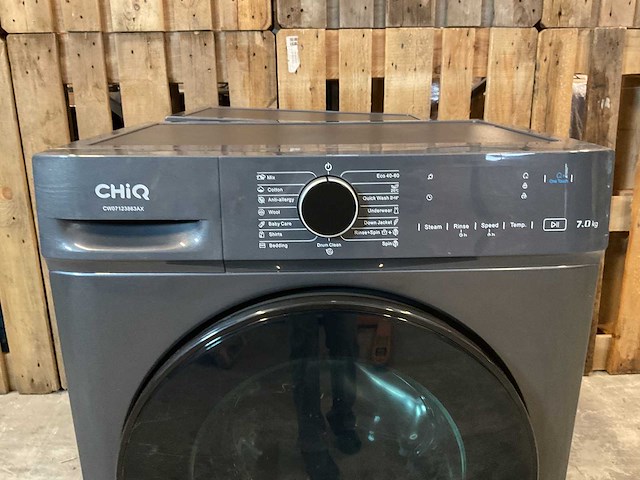 Chiq - cw07123863ax - wasmachine 7 kg space pro ai smart - afbeelding 3 van  5
