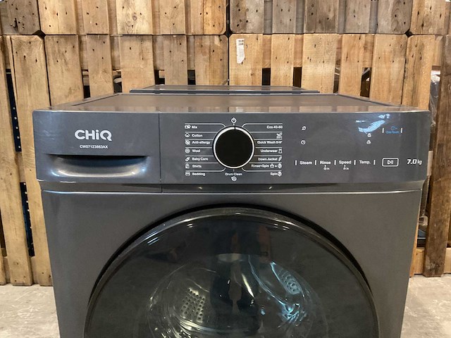 Chiq - cw07123863ax - wasmachine 7 kg space pro ai smart - afbeelding 3 van  5