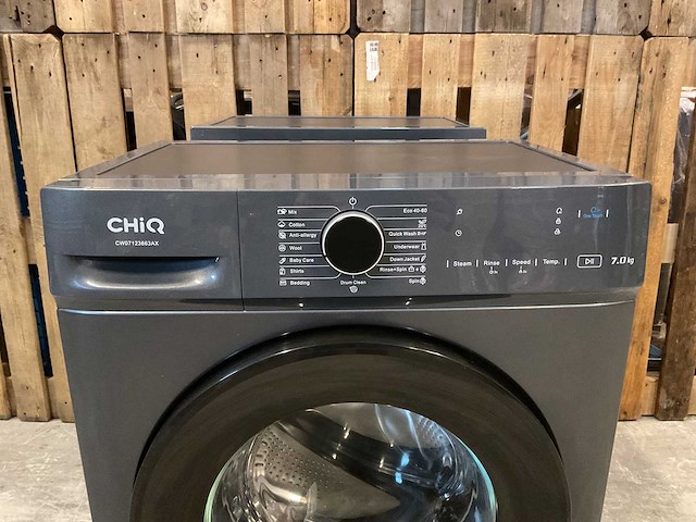 Chiq - cw07123863ax - wasmachine 7 kg space pro ai smart - afbeelding 4 van  5