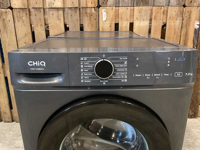 Chiq - cw07123863ax - wasmachine 7 kg space pro ai smart - afbeelding 4 van  5
