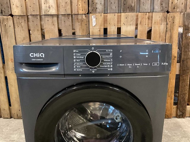 Chiq - cw07123863ax - wasmachine 7 kg space pro ai smart - afbeelding 3 van  5