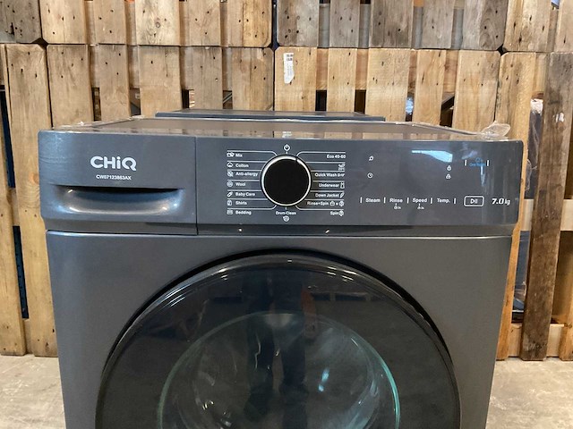 Chiq - cw07123863ax - wasmachine 7 kg space pro ai smart - afbeelding 3 van  5