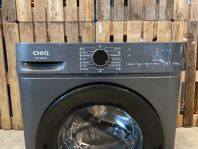 Chiq - cw07123863ax - wasmachine 7 kg space pro ai smart - afbeelding 3 van  5