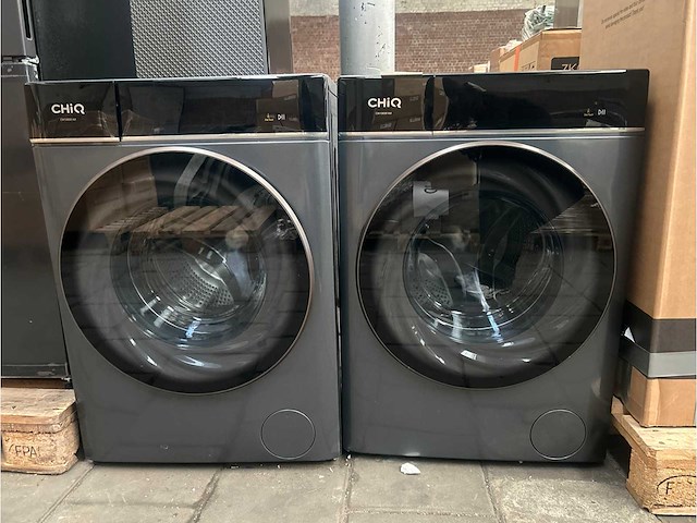 Chiq - cw106581ax - wasmachine 10 kg a-10% led touchscreen (2x) - afbeelding 4 van  9