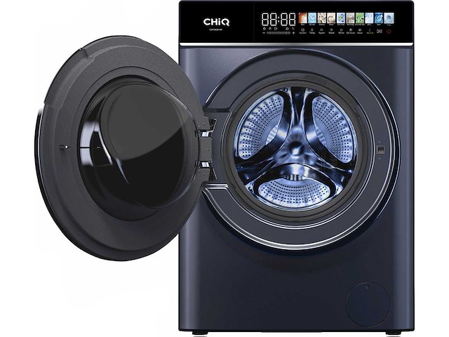 Chiq - cw106581ax - wasmachine 10 kg a-10% led touchscreen - afbeelding 1 van  8