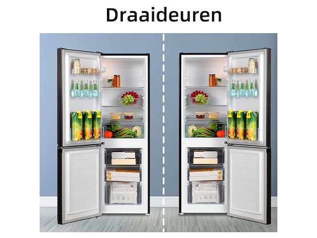 Chiq - fbm157l42 - koel-vriescombinatie 157 liter - afbeelding 3 van  9