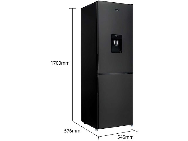 Chiq - fbm228ne4de - koel-vriescombinatie 231 liter - afbeelding 2 van  9